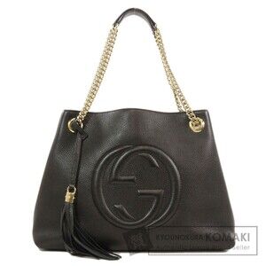 Gucci Soho Chain Tote Bag Calfskin Leather